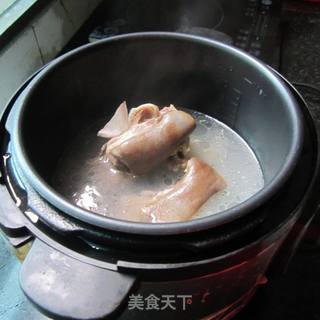 羊肉萝卜干锅的做法步骤：3