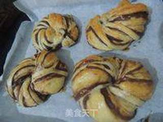 豆沙卷的做法步骤:17