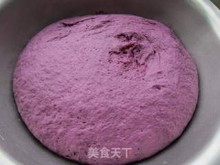 牛奶紫薯馍馍的做法步骤:8