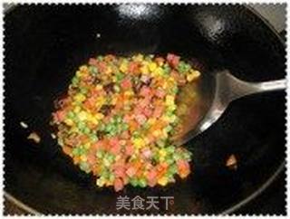 营养美味の蛋包饭。第一次做还满成功的的做法步骤:3