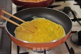 营养美味の蛋包饭。第一次做还满成功的的做法步骤:6