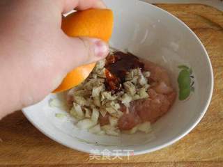 黑胡椒橙汁鸡排的做法步骤:5