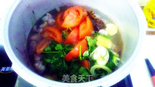 牛腩柿子烩土豆的做法步骤:3