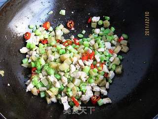 榨菜肉末四季豆的做法步骤:11