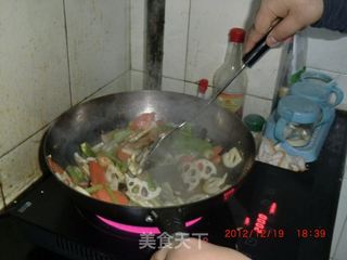 馋虫藕片的做法步骤:8