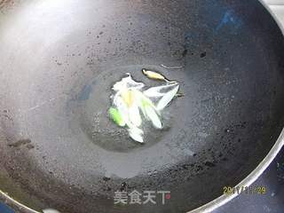 菠菜肉末炒粉丝的做法步骤:4