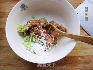 煎酿鸡蛋肉丸的做法步骤:5
