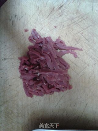 茶树菇炒牛肉的做法步骤:5