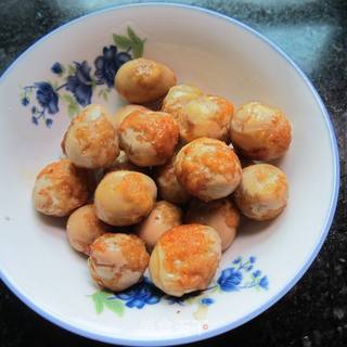 清蒸萝卜肉丸蛋的做法步骤：2