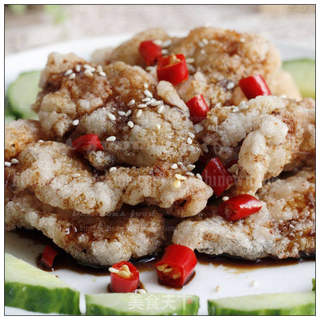 爱的味道------糖醋锅包肉的做法步骤:9