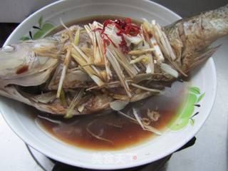 葱油全鱼的做法步骤:8