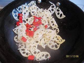 家常醋藕的做法步骤:7