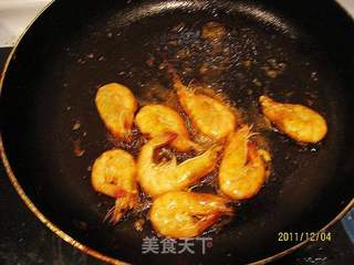 大白菜炖虾的做法步骤:4