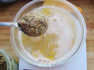 微波南瓜燕麦花生糊的做法步骤:8