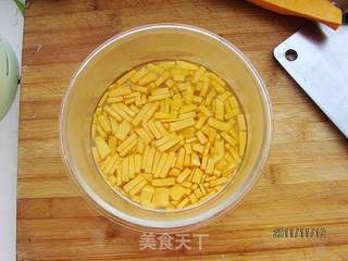 微波南瓜燕麦花生糊的做法步骤:5