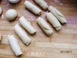 榨菜鲜肉月饼的做法步骤：6