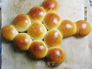 圣诞树面包的做法步骤:6