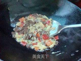 鲜上加鲜——滑蛋牛肉的做法步骤:8