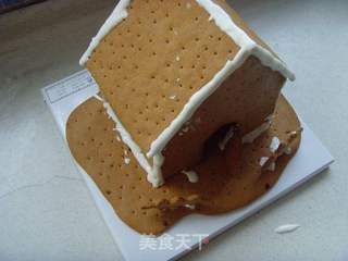 【食尚擂台烘焙赛区】:最甜美的房子---圣诞姜饼屋的做法步骤:14