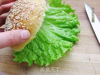 照烧猪肉堡的做法步骤:8