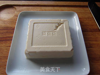 肉松拌豆腐的做法步骤:4