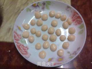 三色冬至汤圆的做法步骤:8