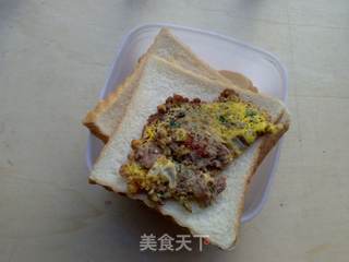 牛肉蛋治的做法步骤:4