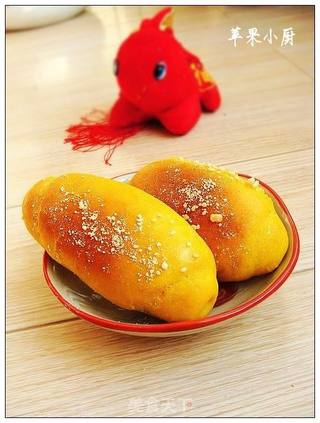南瓜奶酥小面包的做法步骤:7