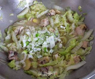 试做粤式东北菜---白菜粉条炖鸡的做法步骤:7