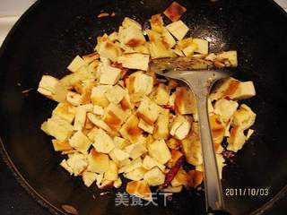 孜然麻辣炒饼的做法步骤:3
