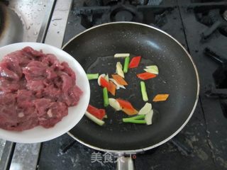 苦瓜炒牛肉的做法步骤:4