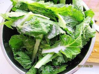 葱油小白菜的做法步骤:2