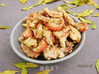 炸长腿虾的做法步骤:3