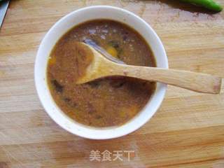 杭椒蛋炒蟹籽酱的做法步骤:3