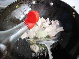 佛手瓜炒肉片的做法步骤:7