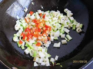 芹菜藕丁的做法步骤:6