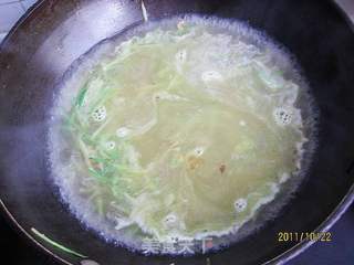 萝卜丝虾仁面的做法步骤:4