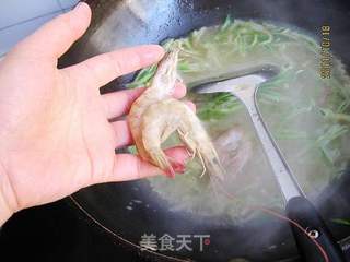 萝卜粉丝炖虾的做法步骤:5