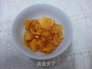 焦糖菠萝蒸蛋的做法步骤:10