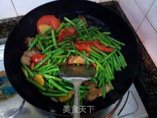 豆角蒸面的做法步骤:9