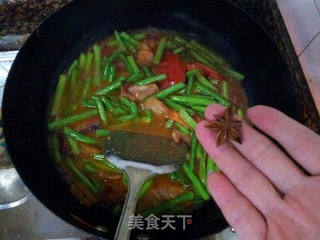 豆角蒸面的做法步骤:10