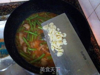豆角蒸面的做法步骤:11