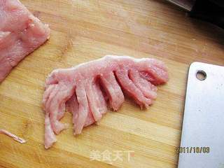 干炸菊花肉的做法步骤:2
