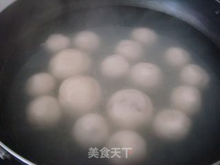 雪人糯米糍——圣诞节甜点的做法步骤：7