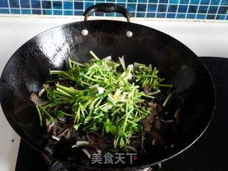 芫爆毛肚的做法步骤:5
