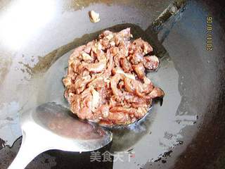 杭椒牛柳的做法步骤:7