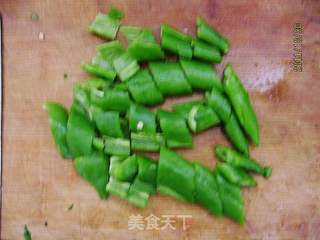 杭椒鸡柳的做法步骤:4