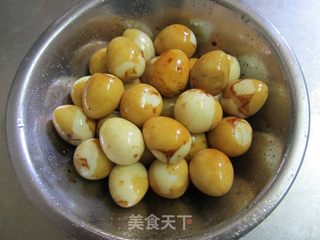 豉香虎皮鹌鹑蛋的做法步骤:3