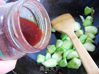 腐乳丝瓜的做法步骤:6