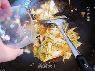 豉油辣白菜的做法步骤:8